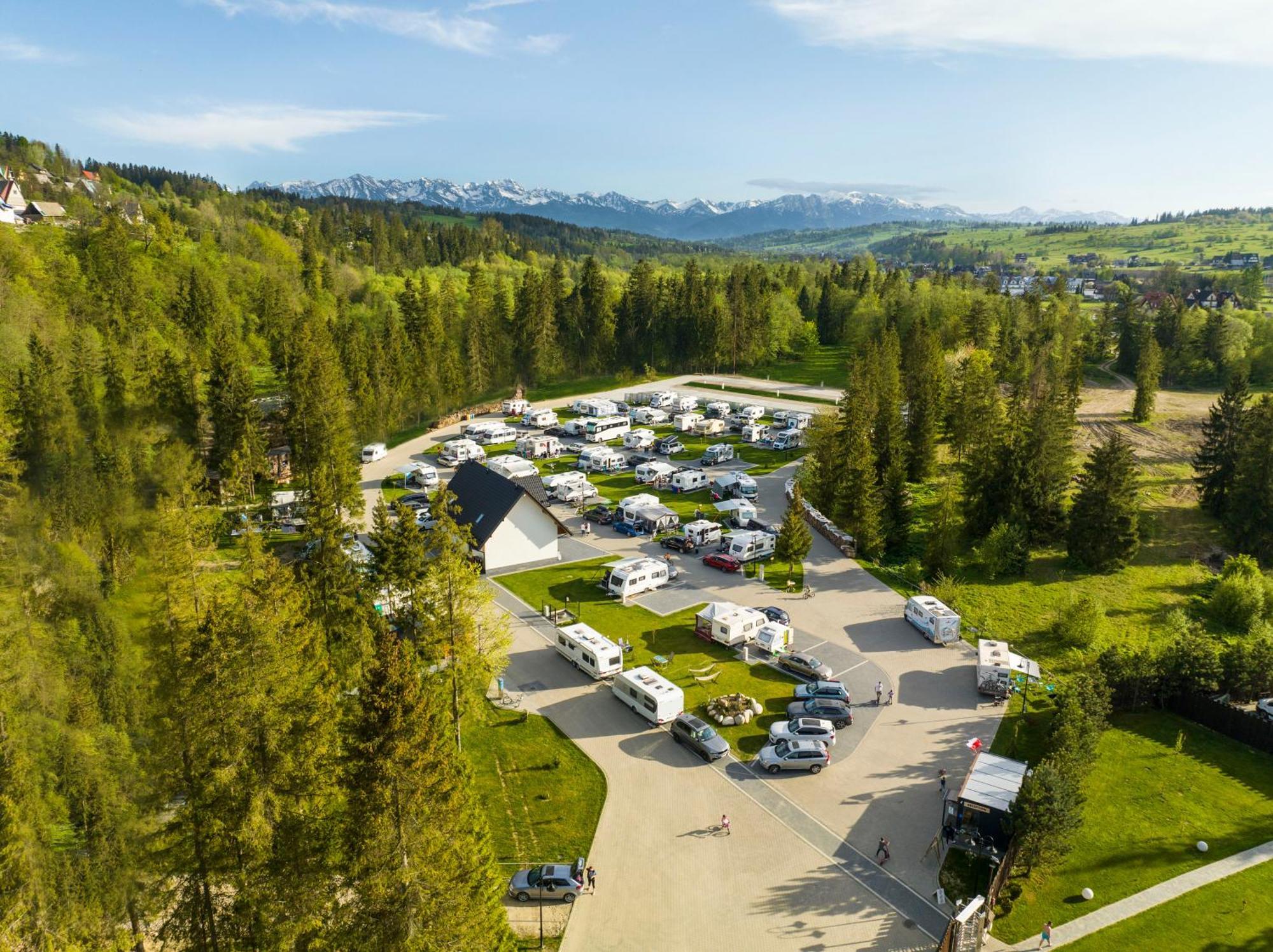 Camp Goracy Potok - Parcele Kamperowe Hotel Szaflary Ngoại thất bức ảnh